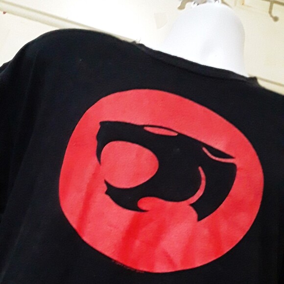 Vintage Thundercats TShirt, Y2k, Jerzees Warner Bros Logo Size L,  MINT - Picture 5 of 5